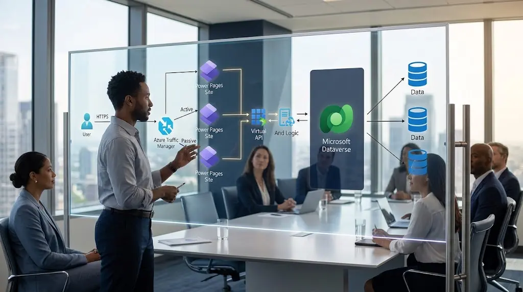 Detailed guide on evaluating Microsoft Power Pages consulting services for enterprise web portals.